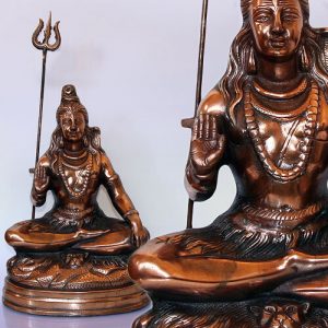 Статуя Шива из силумина 38см 2 кг