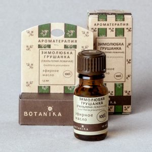 Эфирное масло Зимолюбка Грушанка производитель Ботаника 10мл